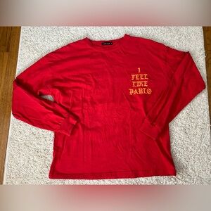 Men’s Medium Kanye West Long Sleeve Graphic Tee